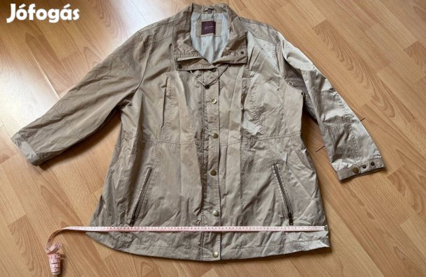 Női nagyméretű bézs átmeneti kabát - Charles Vögele