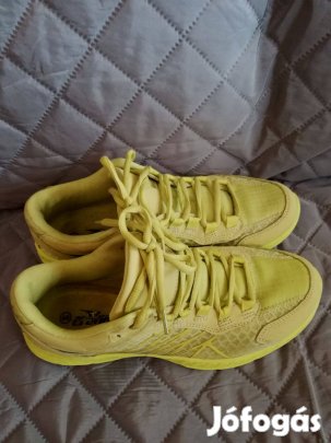 Női neonzöld sportcipő,40-41-méretű,egyszer használt!/77