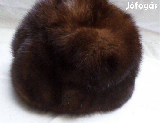 Női nerc szőrme téli sapka Új