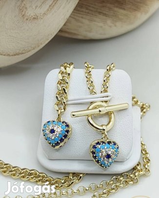 Női nyaklánc - karkötő szett 