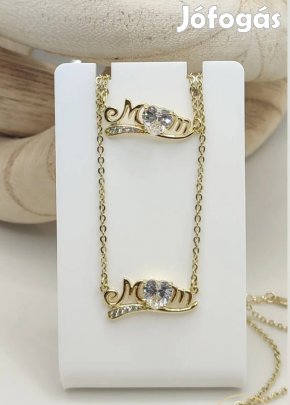 Női nyaklánc +karkötő szett