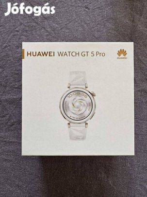 Női okosóra Huawei Watch GT5 Pro - hasznáva nem volt!