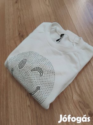 Női pamut Smile pulóver M