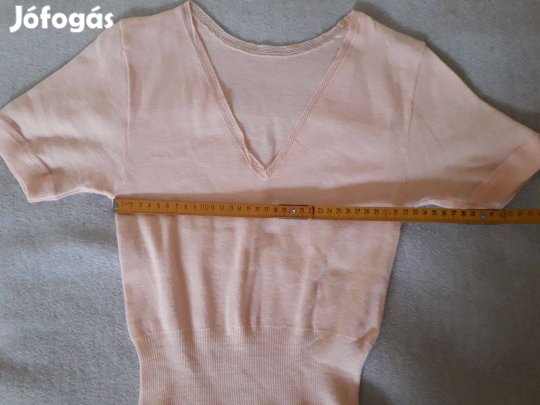 Női pamut felső, rózsaszín