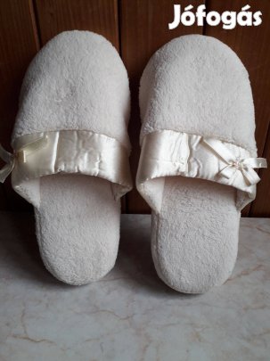 Női papucs, frottír, talpméret 25,5 cm