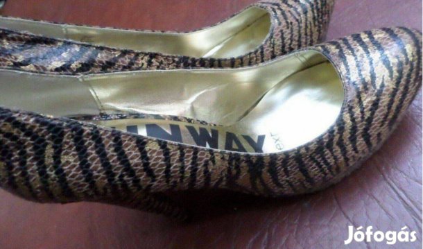 Női platform cipő Angol Új