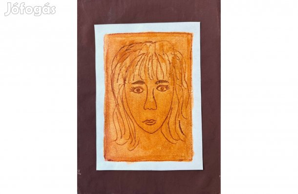 Női portré - Az 1970-es évekből