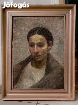 Női portré festmény eladó