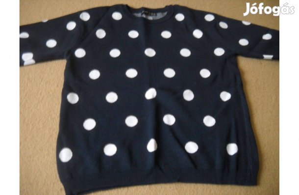 Női pöttyös pulóver