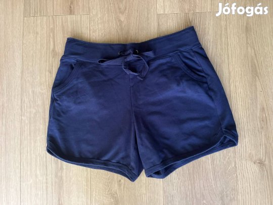 Női rövidnadrág pamut sötétkék 36 38 nadrág rövid