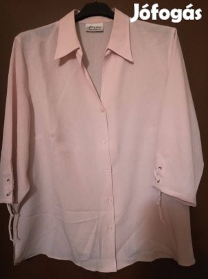 Női rózsaszín ingblúz 46-48-méret,Bécsben vásárolt,szinte új!/75