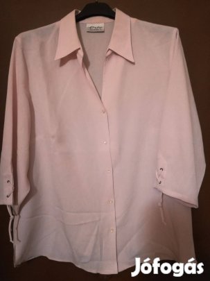 Női rózsaszín ingblúz,46-48-méret,szinte új!/75