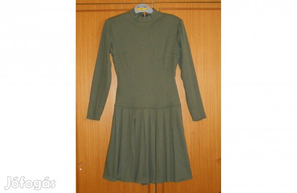 Női ruha, divatos, rakott szoknyás, csinos, hosszú ujj. S -es