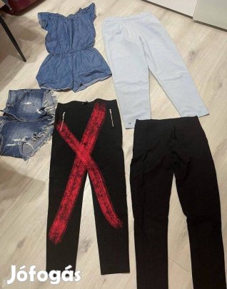Női ruhák, szoknyák, nadrágok 38-40