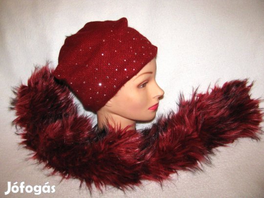 Női sál kapucnira is 80 L dús Veronik képen láthatóval újak