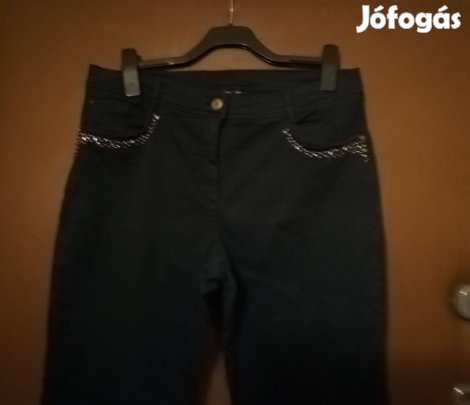 Női sötétkék Bonita nadrág,farmer,/C&A/, 44-méret,egyszer használt!/72