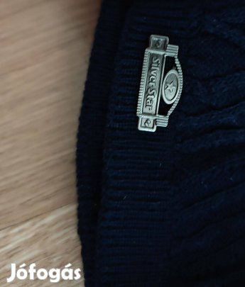 Női sötétkék sapika