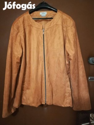 Női sportos hasítottbőr utánzat,dzseki 50-52-méret,újszerű!/72