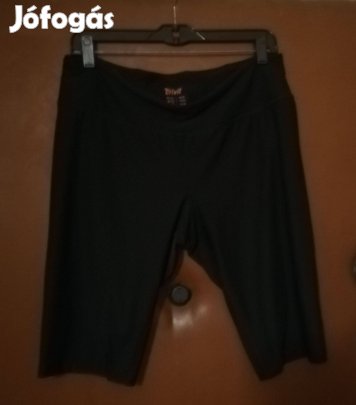Női sportos térdnadrág,fekete, L-méret,szinte új!/68