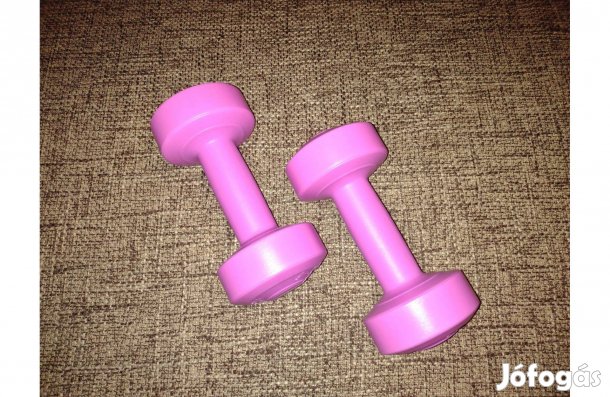 Női súlyzó rózsaszín 1 kg