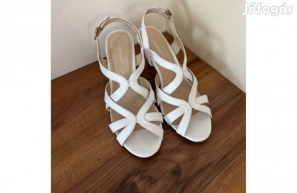 Női szandál cipő Salamander fehér szandál 39 női