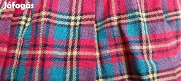 Női szoknya skót kockás Új