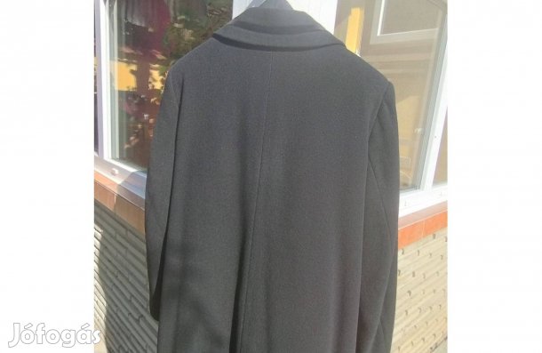 Női szövet kabát, XL , fekete szinű, elegáns, szép állapot, eladó