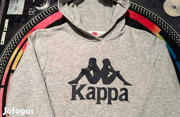 Női szürke Kappa kapucnis felső (164-es,M-es méretben)