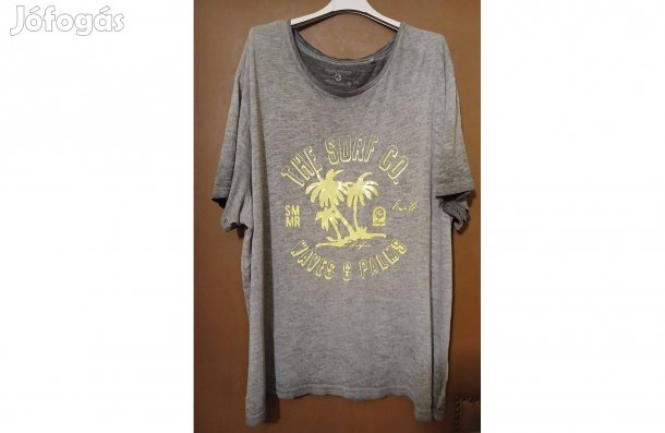 Női szürke pamut 48-50-méretű szürke kissé batikolt felső!/80