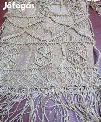 Női táska lenvászon szőttes Új