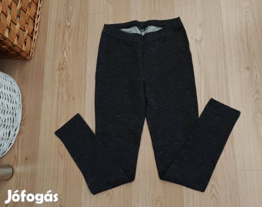 Női téli grafitszürke leggings S