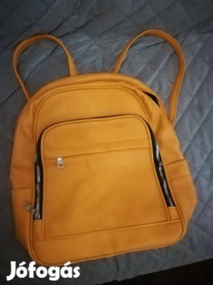 Női,teljesen új nagyméretű sárga hátitáska,sárga!/78