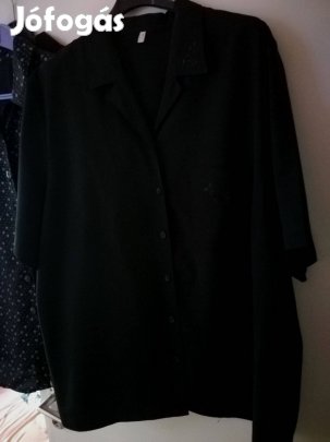 Női többféle fekete,vagy apró mintás ingblúz,48-56-ig-méret,új!/57