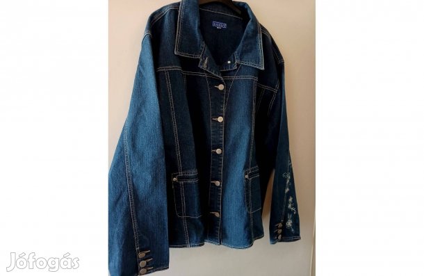 Női,új farmer blézer, 50-méretben,új,különleges Bécsben vásárolt!/80