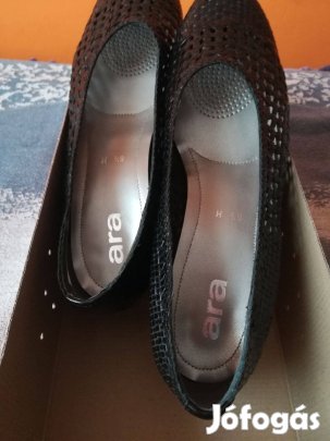 Női új fekete,ARA Jenny alkalmi cipő,féláron,40-méret!/67