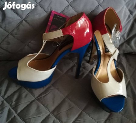 Női új,különleges,tűsarkú szandálcipő,36-méret,Bécsben vásárolt!/61