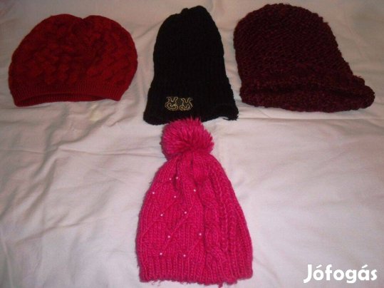 Női ujj kötött sapkák egységes áron