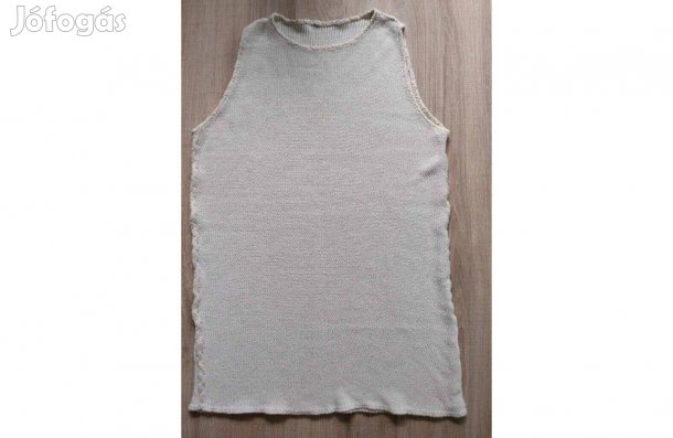 Női ujjatlan kötött felső L-es méret