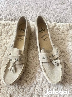 Női velúr mokaszin