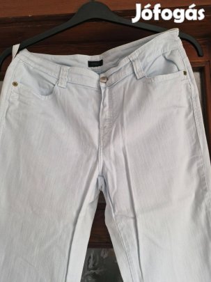 Női világoskék rugalmas nadrág 40 -es