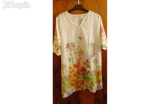 Női virágos ruha L-es UK16
