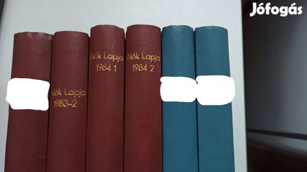 Nők Lapja félévenként bekötve / 3.900.- / kötet