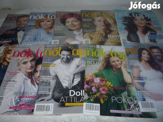 Nők Lapja újságok 2020 1-22. számig
