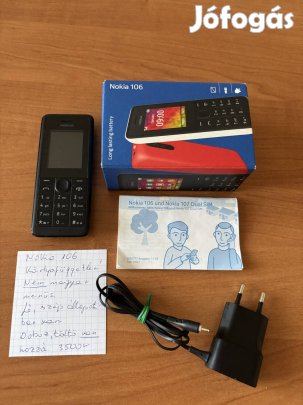 Nokia 106 kártyafüggetlen 