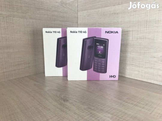 Nokia 110 4G, Blue, Dual SIM, Új (0 Perces)