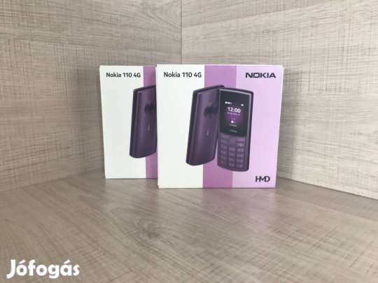 Nokia 110 4G, Blue, Dual SIM, Új (0 Perces)!