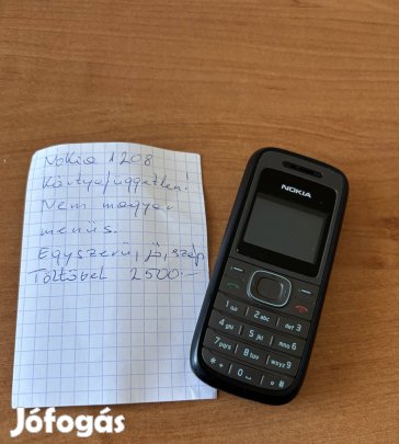 Nokia 1208 kártyafüggetlen 