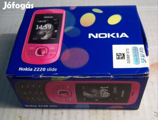 Nokia 2220 Slide (2010) Üres Doboz (Ver.1)