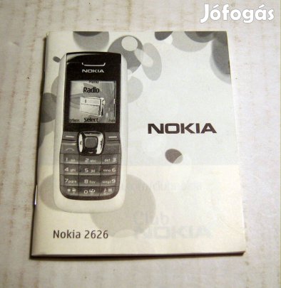 Nokia 2626 Felhasználói Kézikönyv (2007) Magyar