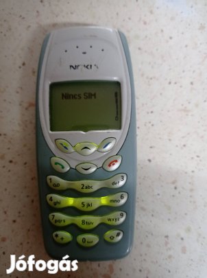Nokia 3410es mobiltelefon. 